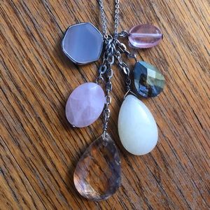 BRAND NEW - LOFT long necklace w/ embellishments